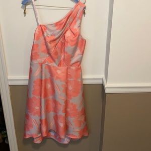 One shoulder midi with pockets